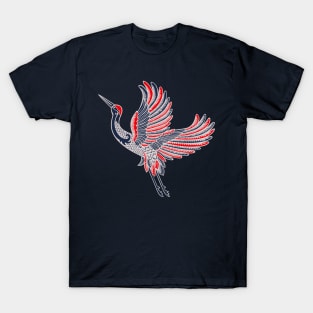 Crane Takes Flight T-Shirt